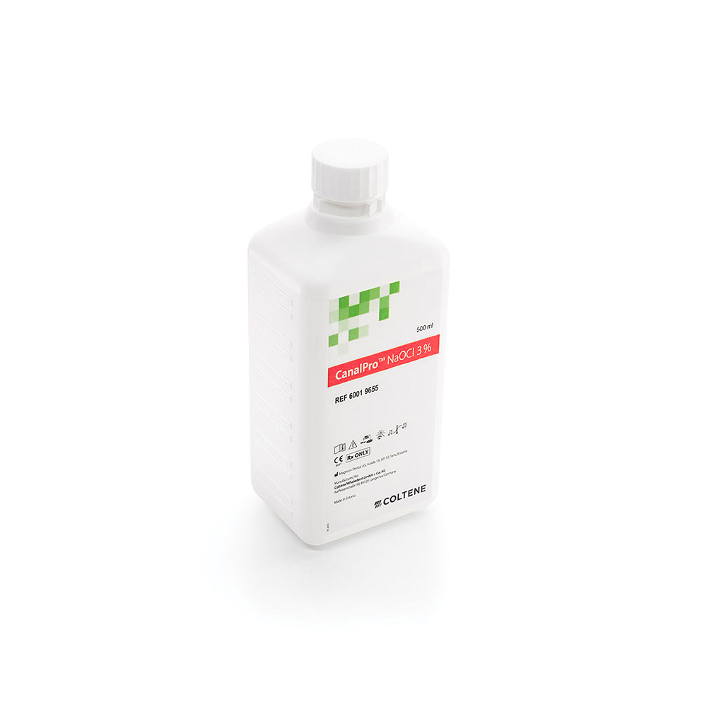 CanalPro NAOCL Irrigation Solution 500 ml by Coltene