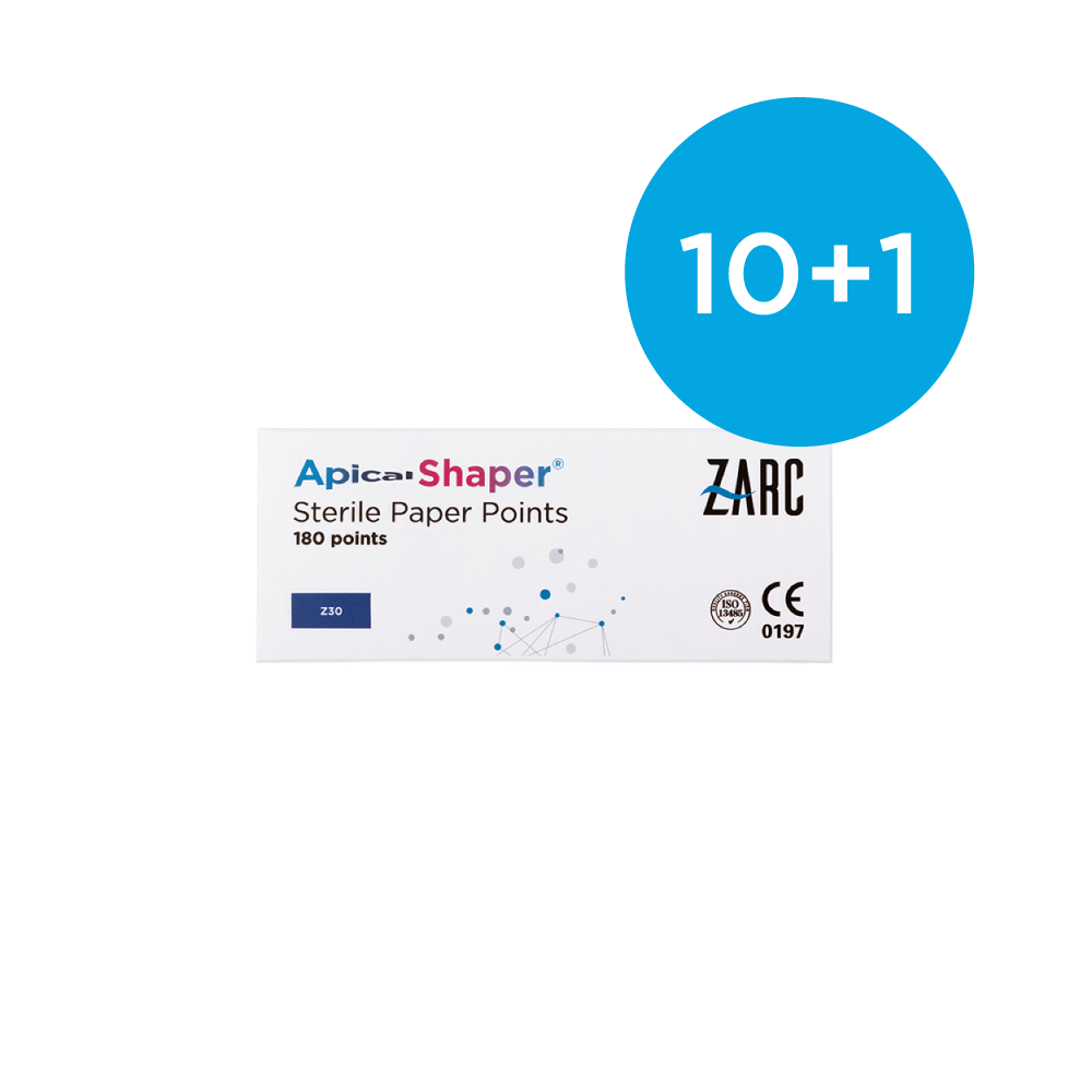 ApicalShaper sterile paper points by Zarc