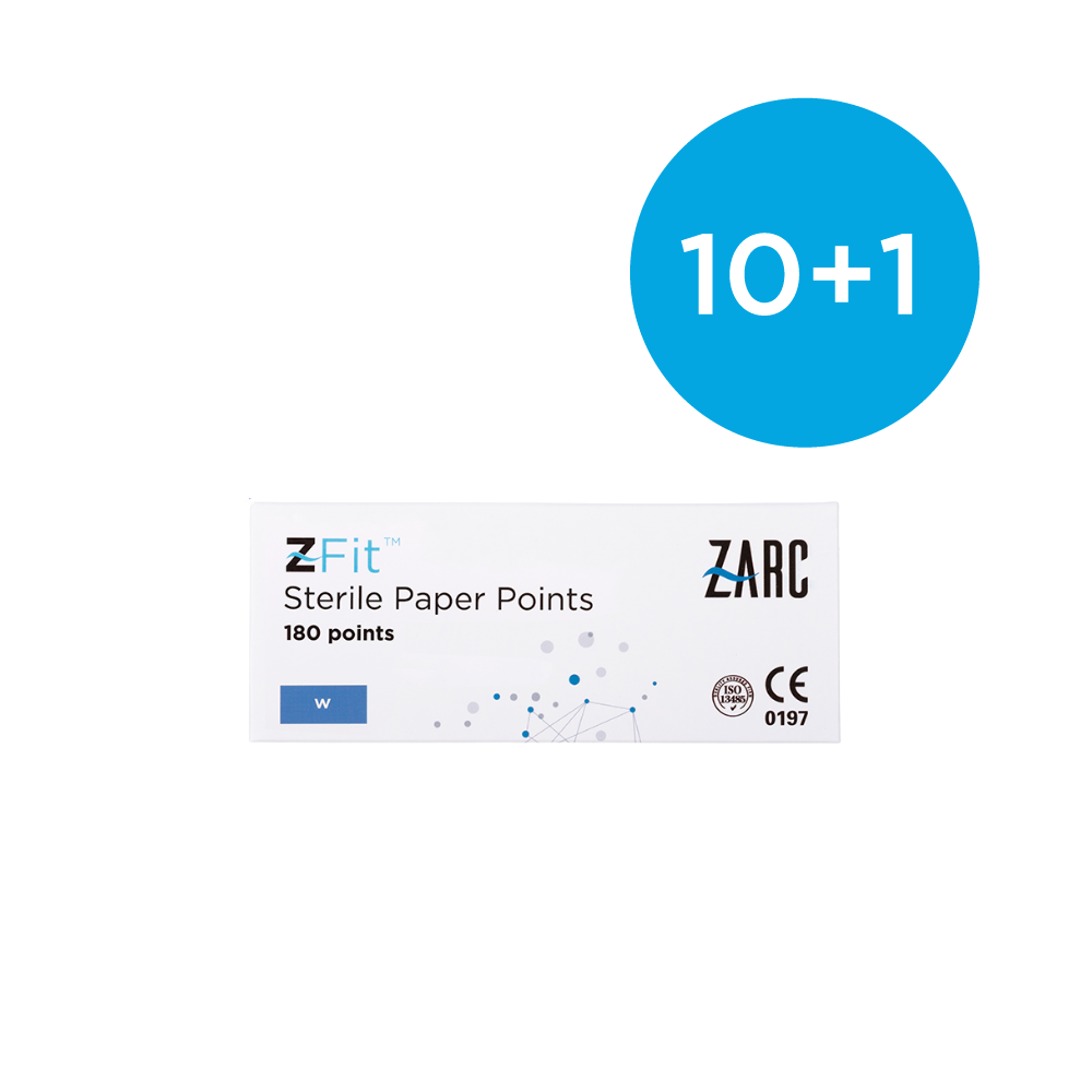 Puntas de papel estériles Z-Fit de Zarc