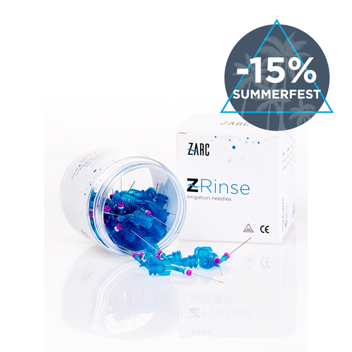 Agujas para irrigação Z-Rinse da Zarc