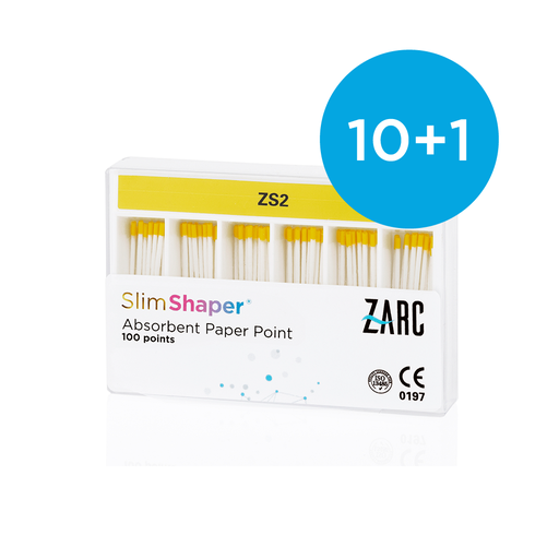 Pontas de papel SlimShaper da Zarc