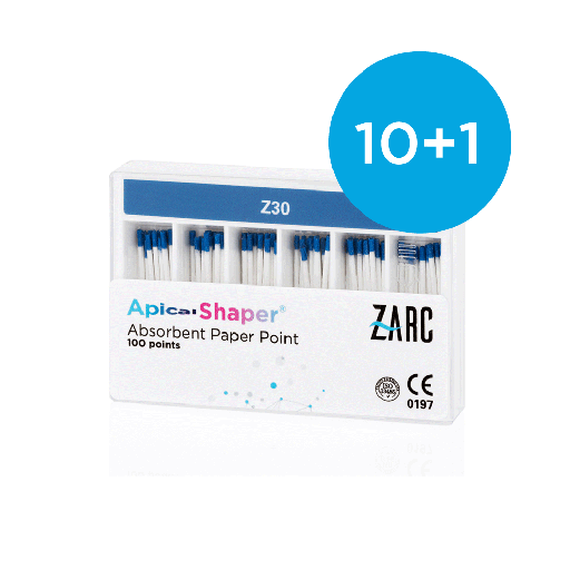 Puntas de papel ApicalShaper® de Zarc