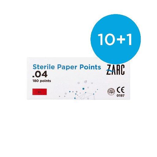 Puntas de papel estériles de Zarc