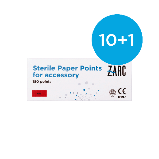 Sterile paper points for accessory by Zarc