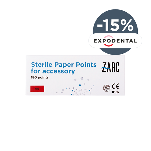 Sterile paper points for accessory by Zarc