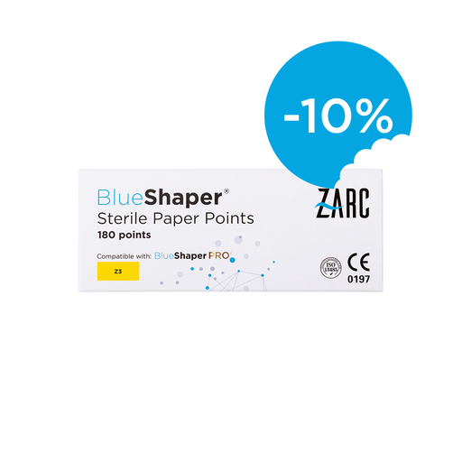 BlueShaper sterile paper points by Zarc