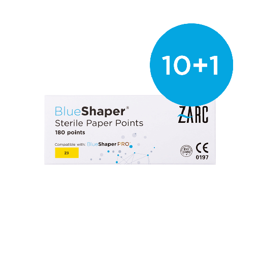 Puntas de papel estériles BlueShaper® de Zarc