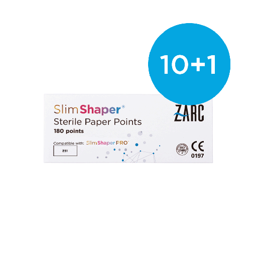 SlimShaper sterile paper points by Zarc