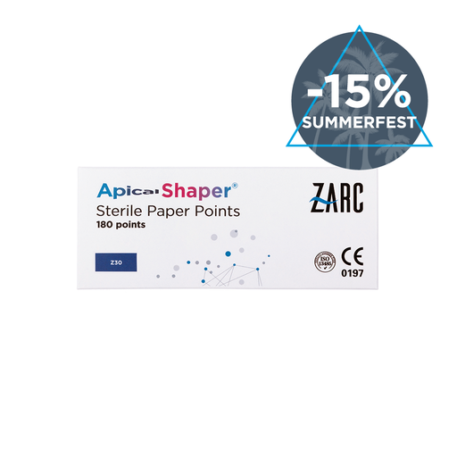 ApicalShaper sterile paper points by Zarc