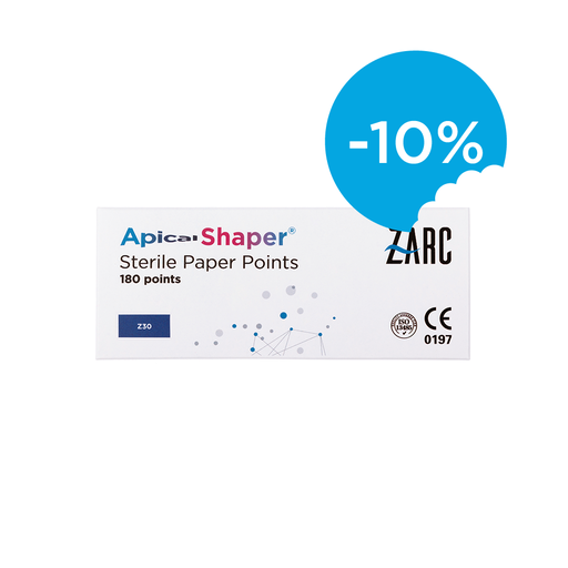 ApicalShaper sterile paper points by Zarc