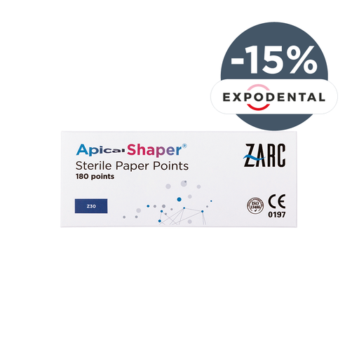 Puntas de papel estériles ApicalShaper® de Zarc