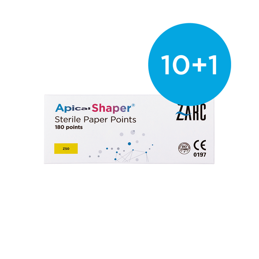 Puntas de papel estériles ApicalShaper® de Zarc