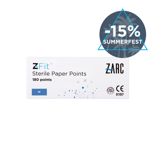 Puntas de papel estériles Z-Fit de Zarc
