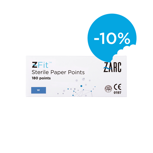 Puntas de papel estériles Z-Fit de Zarc