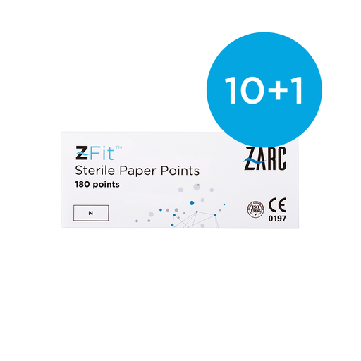 Puntas de papel estériles Z-Fit de Zarc