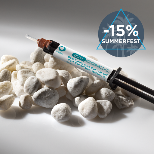 [KYMCORE] Cemento DUAL CEM CORE de Kiyomi Dental
