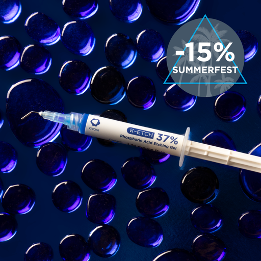 [KYM37] Ácido de gravação K-ETCH 37% da Kiyomi Dental