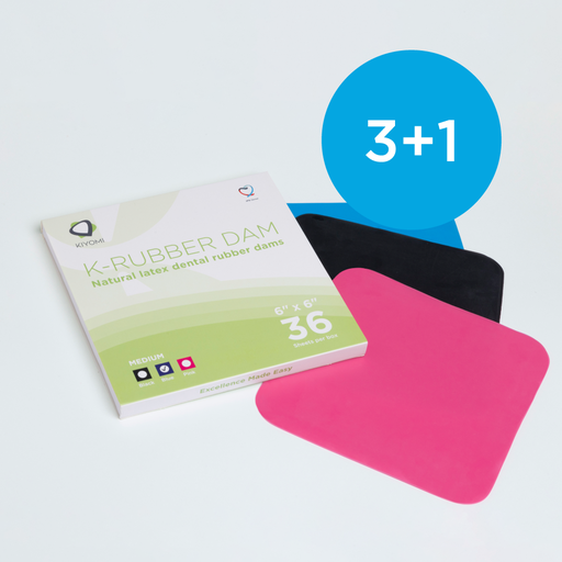 Diques K-RUBBER DAM de Kiyomi Dental